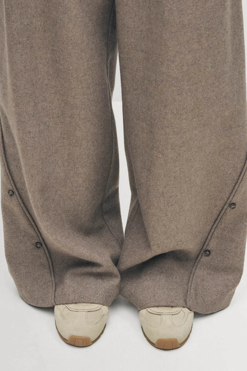 Tenis Alohas De Mujer Tb. 56 Suede Cream - Image 6