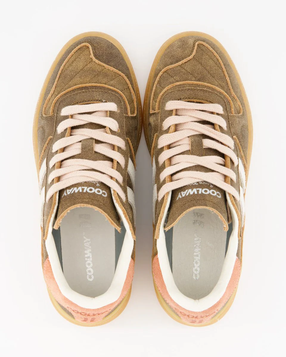 Tenis Coolway De Hombre Goal Chestnut Sip - Image 4
