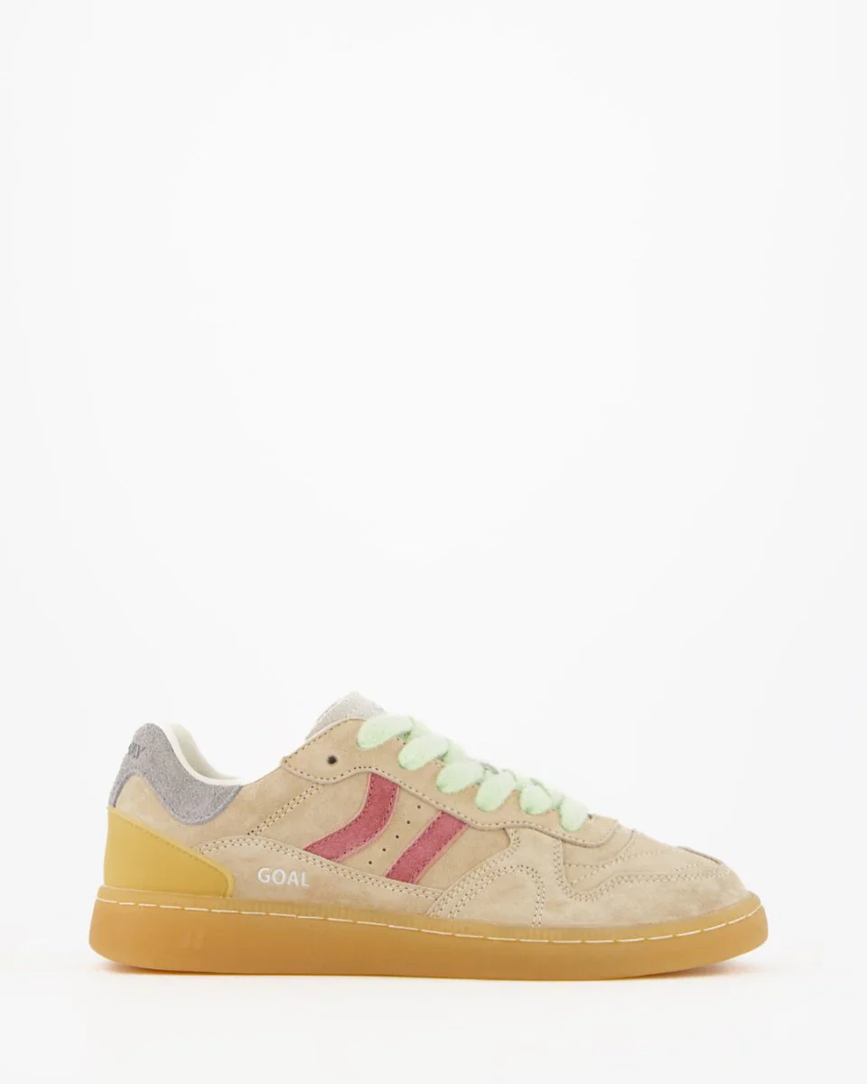 Tenis Coolway De Mujer Goal Cream Drift