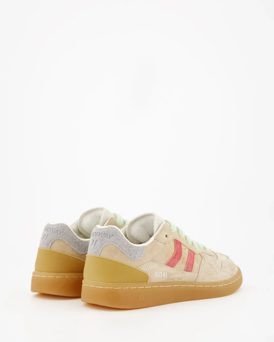Tenis Coolway De Mujer Goal Cream Drift - Image 5