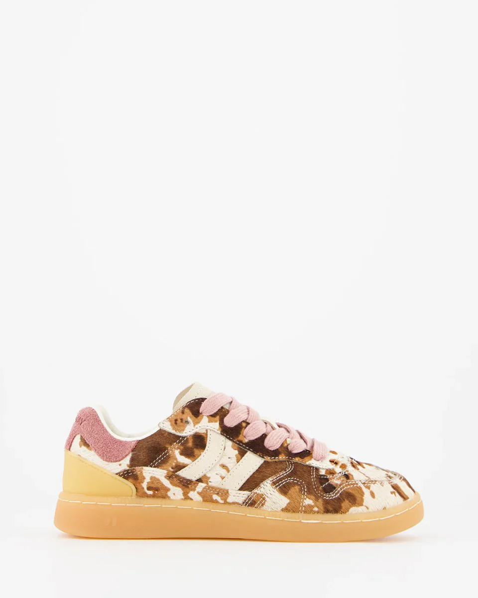 Tenis Coolway De Mujer Goal Moo Splash White