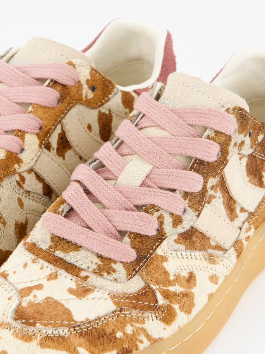 Tenis Coolway De Mujer Goal Moo Splash White - Image 3