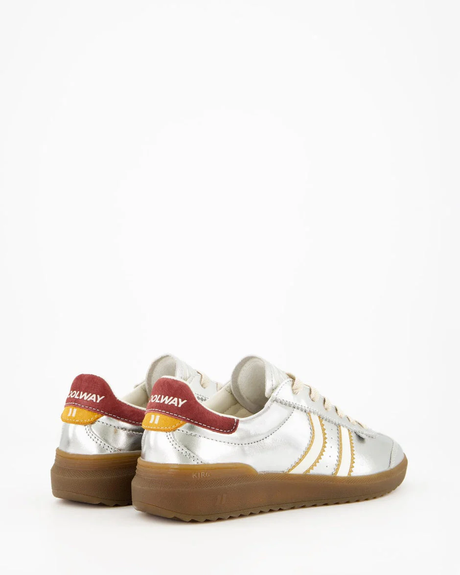Tenis Coolway De Mujer Kiro Silver - Image 5