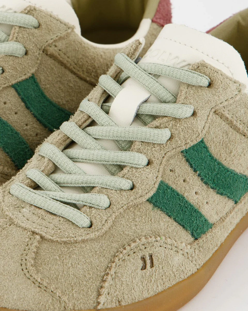 Tenis Coolway De Mujer Kizuna Green Taupe - Image 3