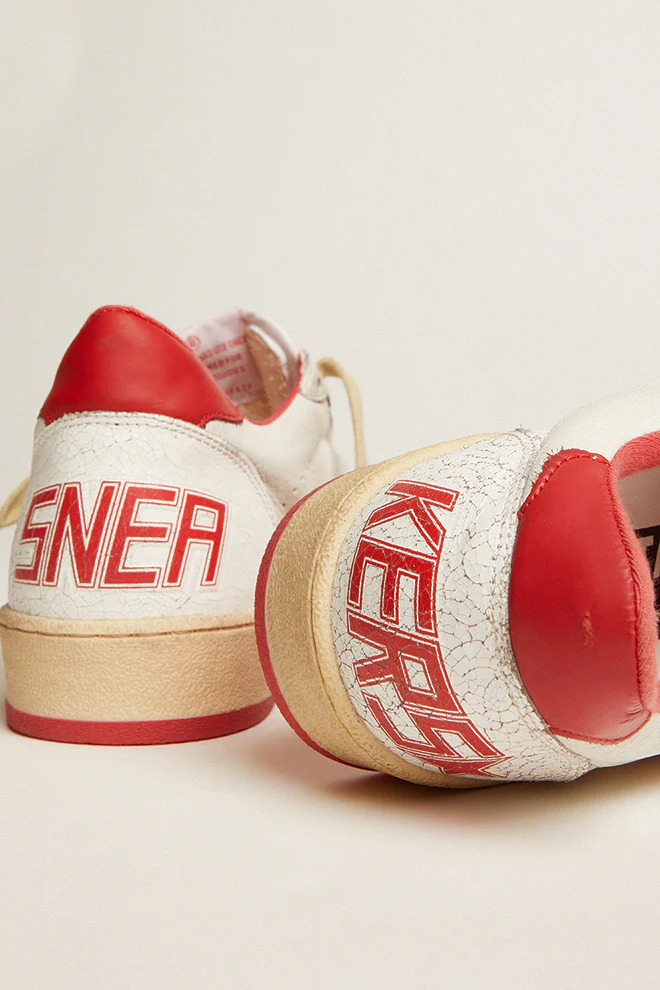 Tenis Golden Goose Ball Star Nappa Upper Matt Mujer - Image 4