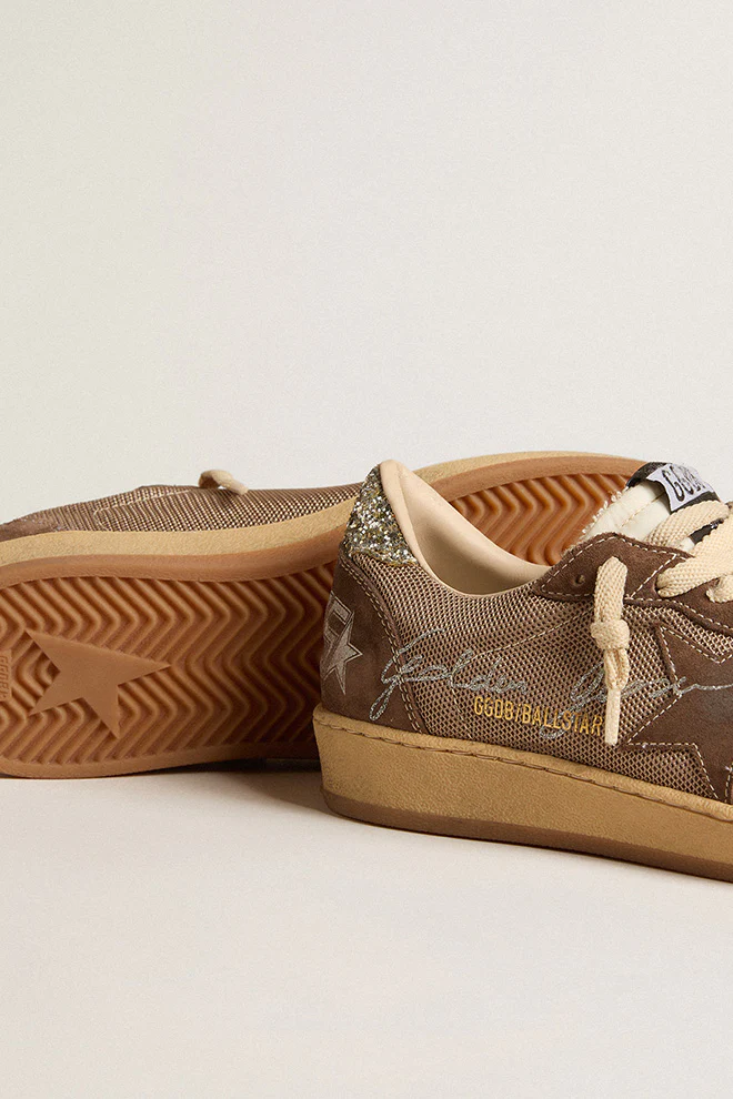 Tenis Golden Goose Ballstar Net Upper With Signature Mujer - Image 3