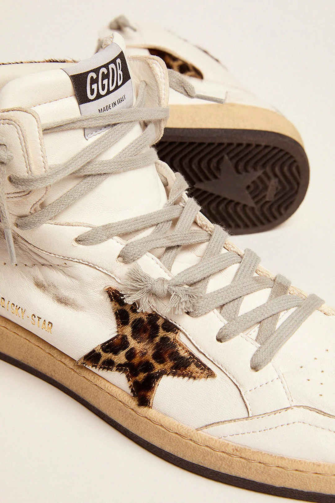 Tenis Golden Goose Sky Star Nappa Upper Mujer - Image 3