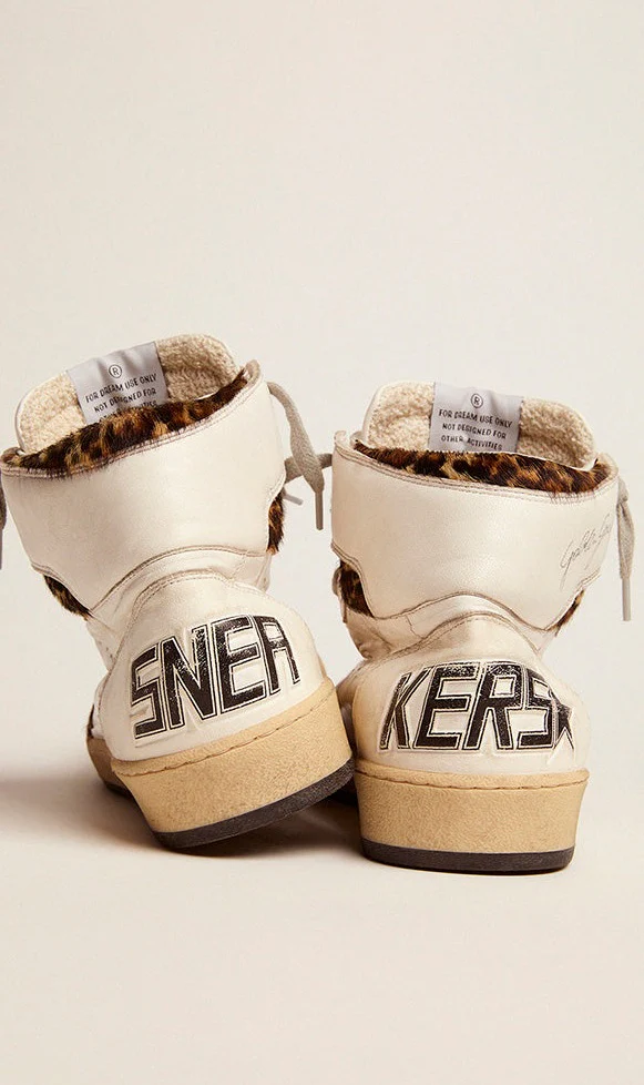 Tenis Golden Goose Sky Star Nappa Upper Mujer - Image 4