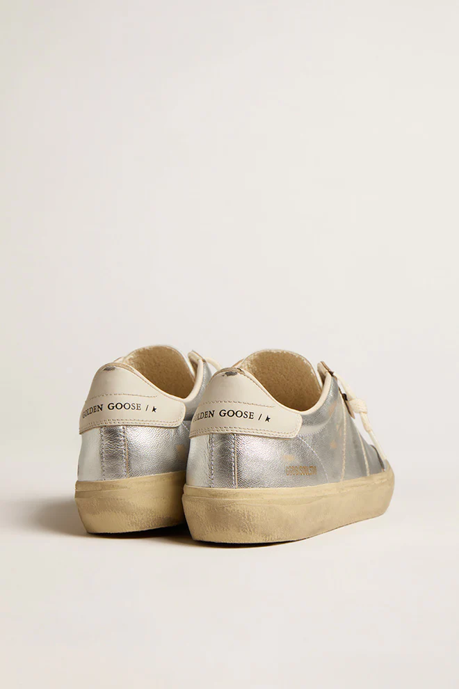 Tenis Golden Goose Soul-Star Laminated Upper Bio mujer - Image 4