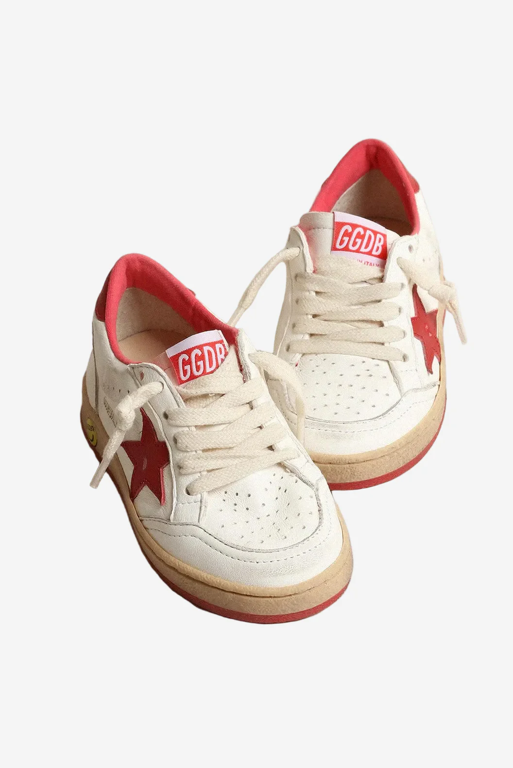 Tenis Golde Goose Ballstar Nappa Upper Leather Star And Heel Kids - Image 2
