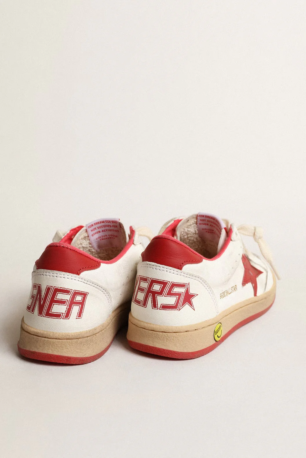 Tenis Golde Goose Ballstar Nappa Upper Leather Star And Heel Kids - Image 4