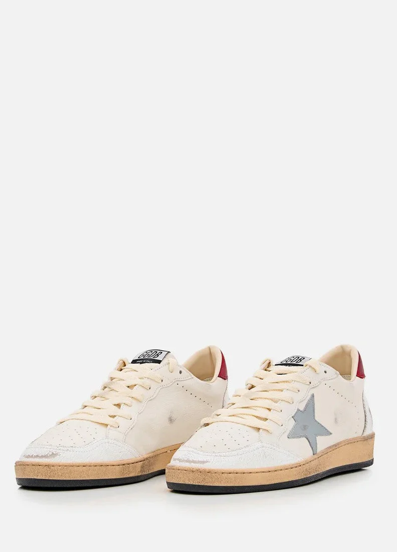 Tenis Golden Goose Ball Star Nappa Suede Toe Star Nabuk Hombre - Image 2