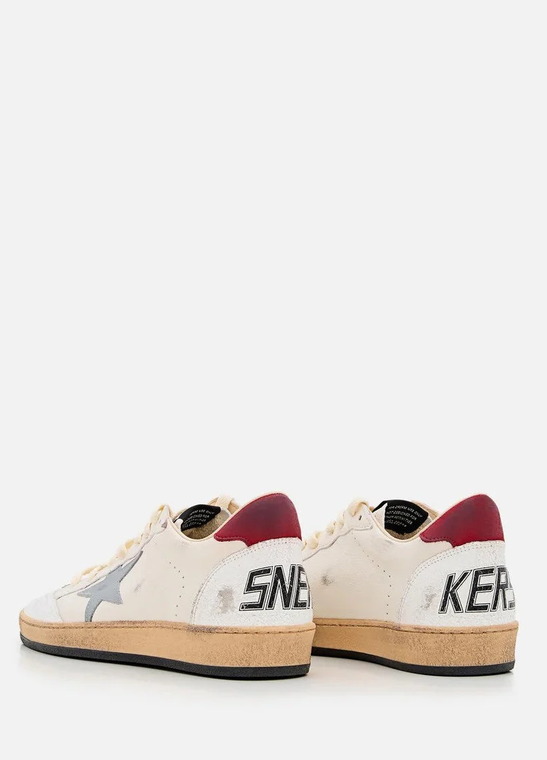 Tenis Golden Goose Ball Star Nappa Suede Toe Star Nabuk Hombre - Image 3