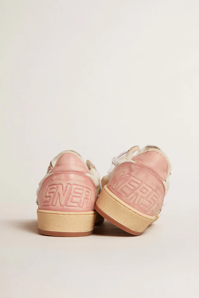 Tenis Golden Goose Ball Star Nappa Upper Leather Toe Star Mujer - Image 4