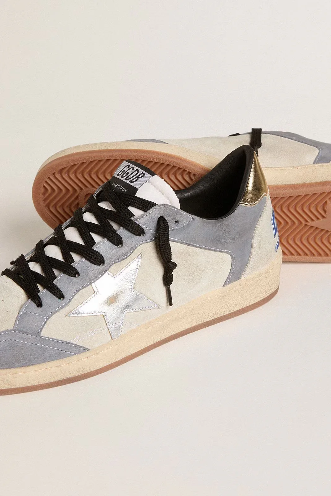 Tenis Golden Goose Ballstar Suede Nabuk Laminated Star And Heel Hombre - Image 3