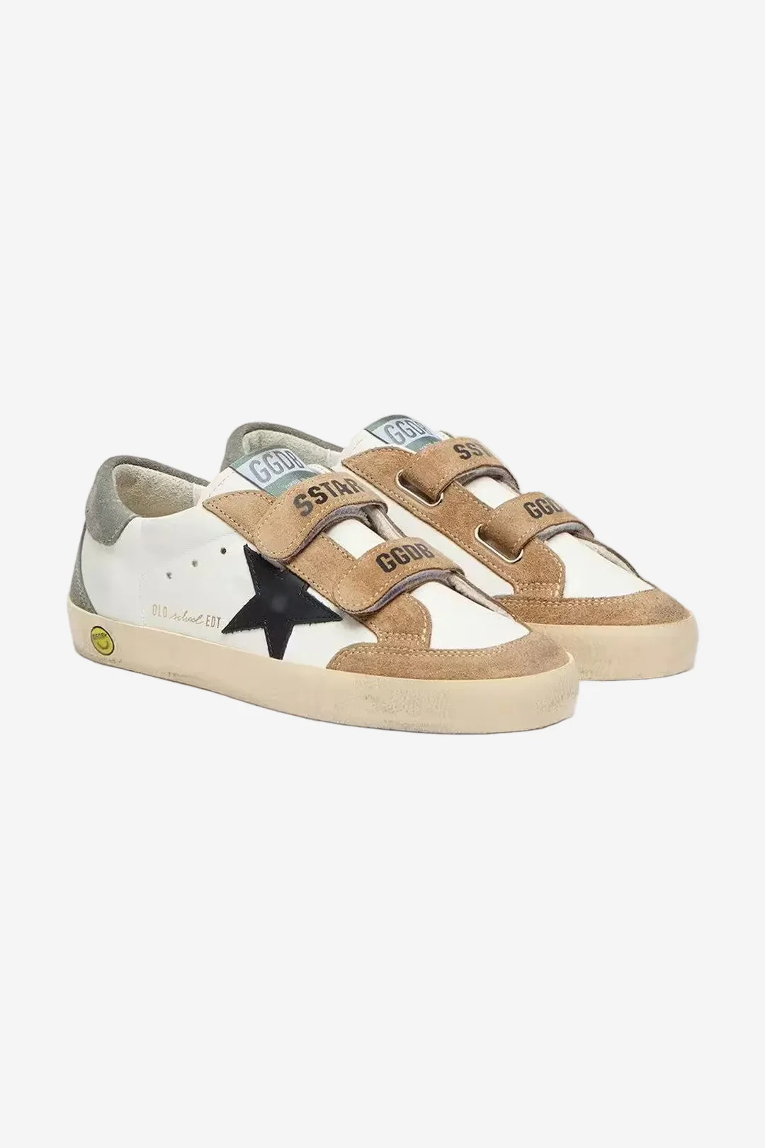 Tenis Golden Goose Kids Old School Leather Penstar Strap - Image 2