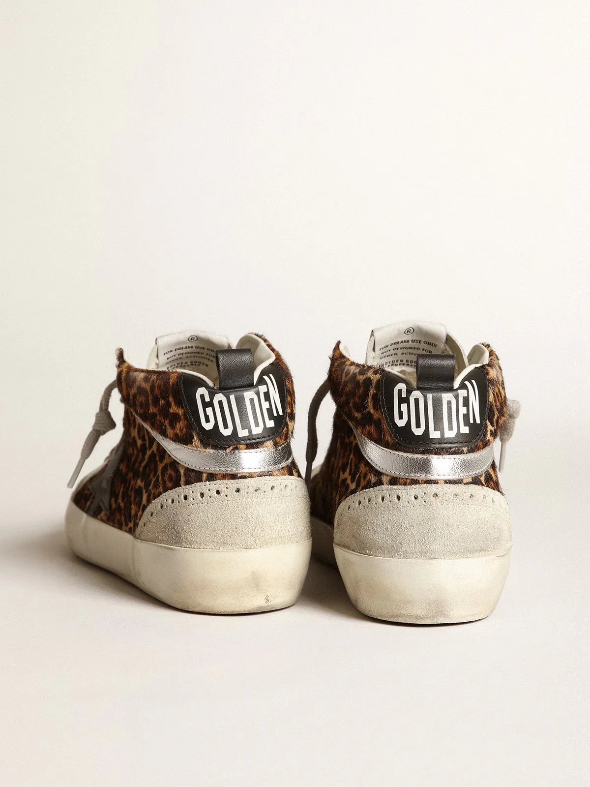 Tenis Golden Goose Mid Star Leopard Mujer - Image 3