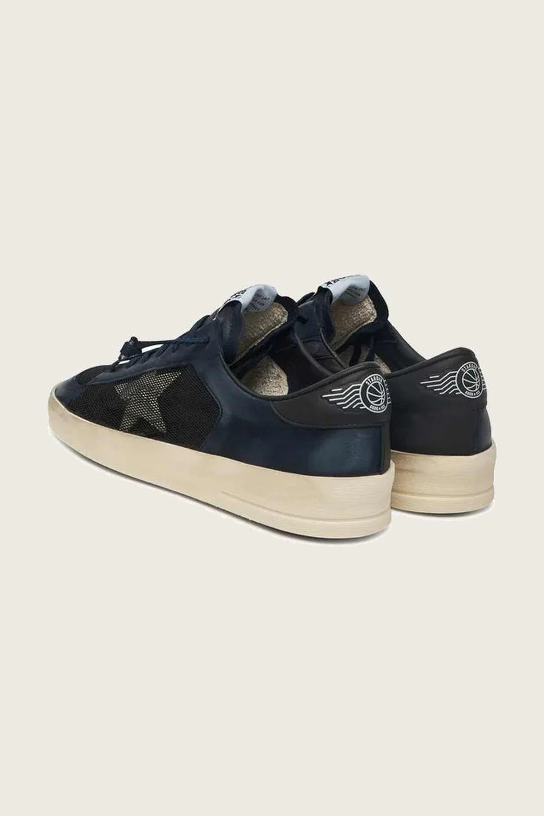 Tenis Golden Goose Stardan Suede Leather Mesh Hombre - Image 3