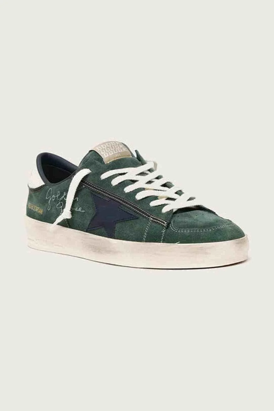Tenis Golden Goose Stardan Suede Leather Star Hombre - Image 3