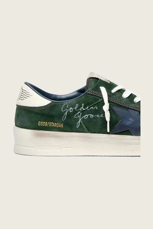 Tenis Golden Goose Stardan Suede Leather Star Hombre - Image 4