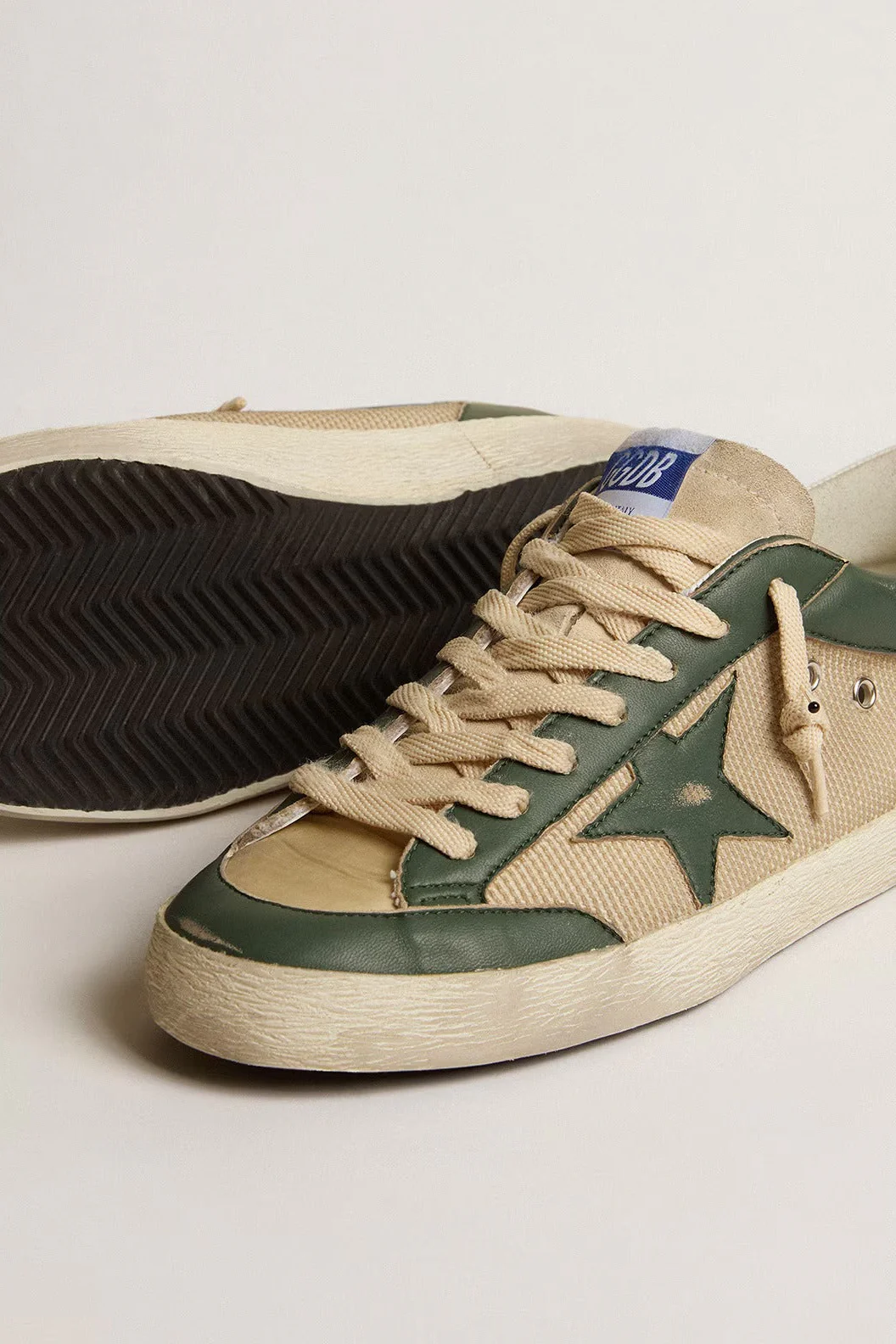 Tenis Golden Goose Super-Star Ltd de Malla Hombre - Image 3