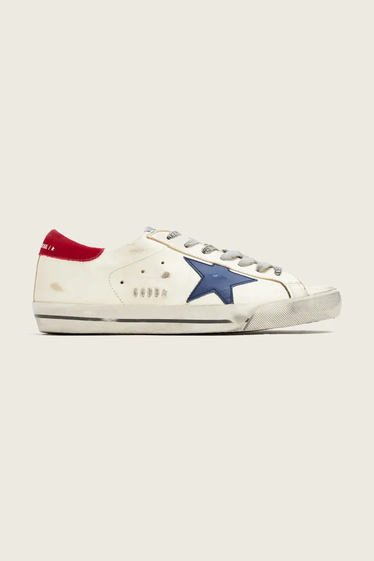 Tenis Golden Goose Super Star Nappa Leather Star Metal Lettering Hombre
