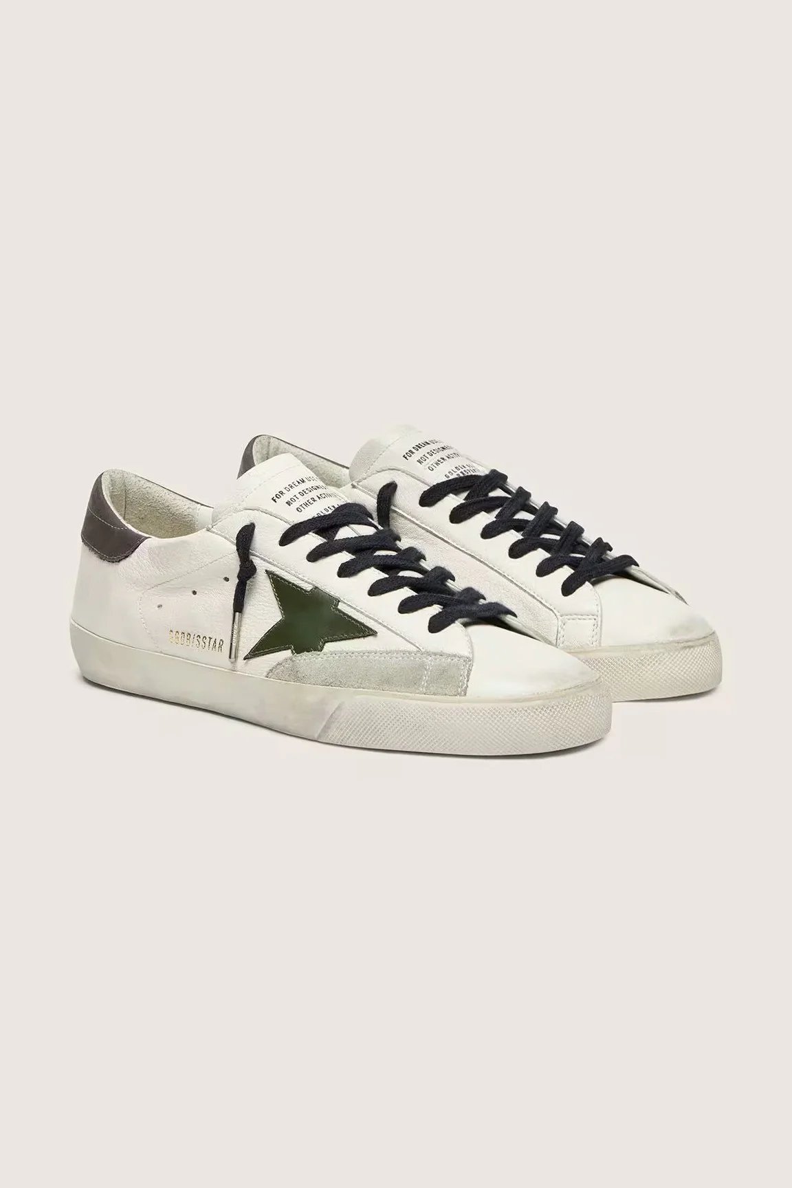 Tenis Golden Goose Super Star Patch Nappa Upper Leather Star And Heel Hombre - Image 2