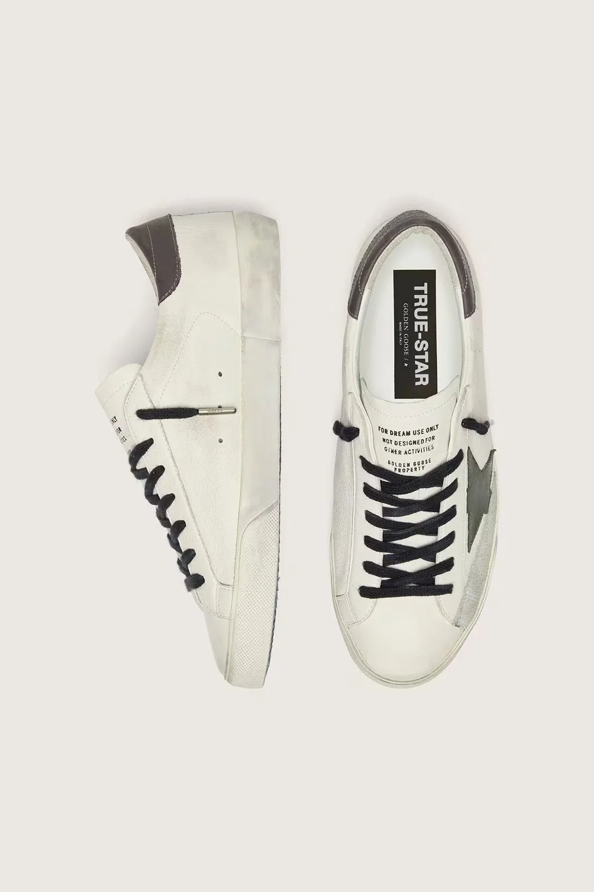 Tenis Golden Goose Super Star Patch Nappa Upper Leather Star And Heel Hombre - Image 3