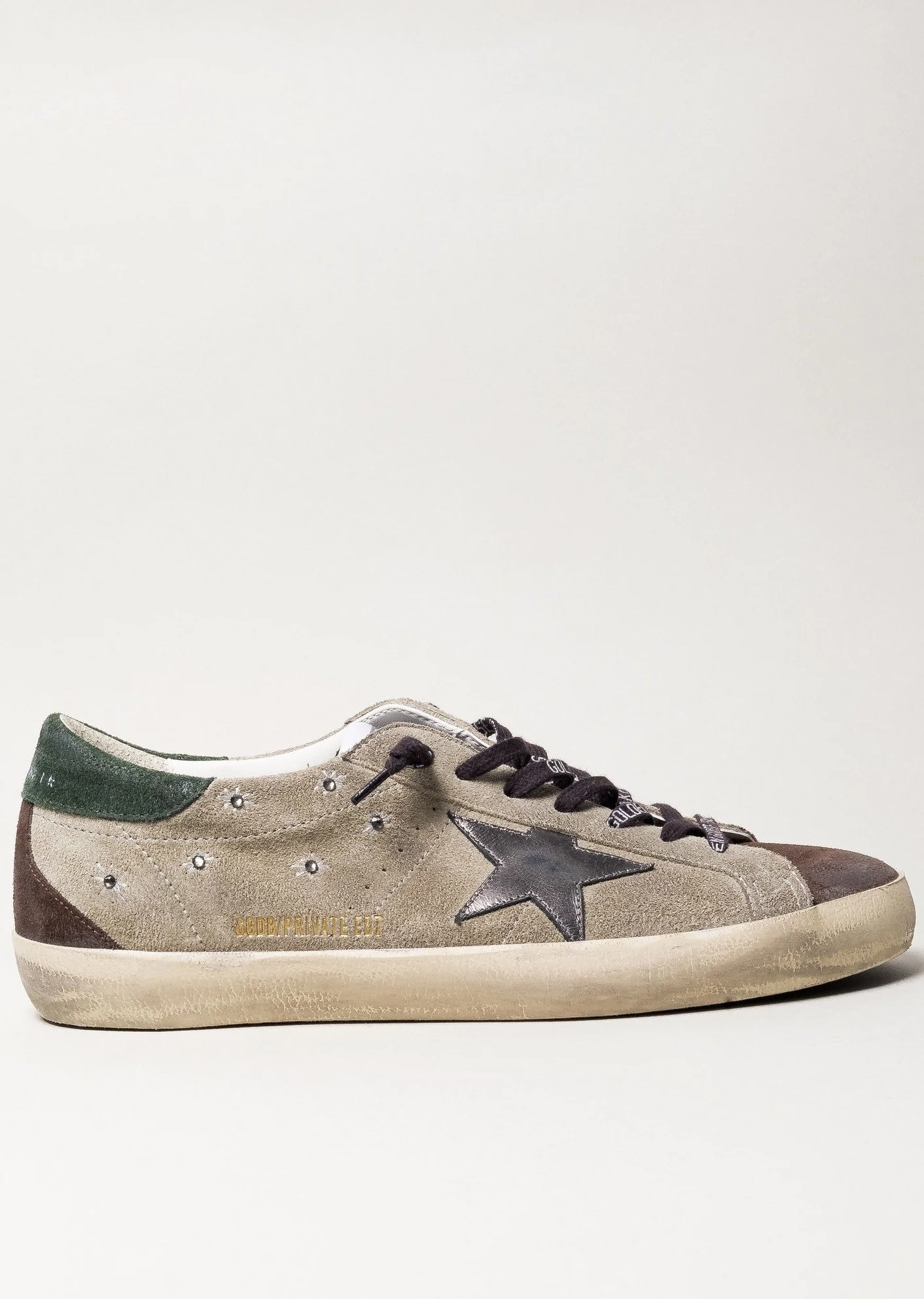 Tenis Golden Goose Super Star Suede Embroidery Laminated Star Hombre - Image 2