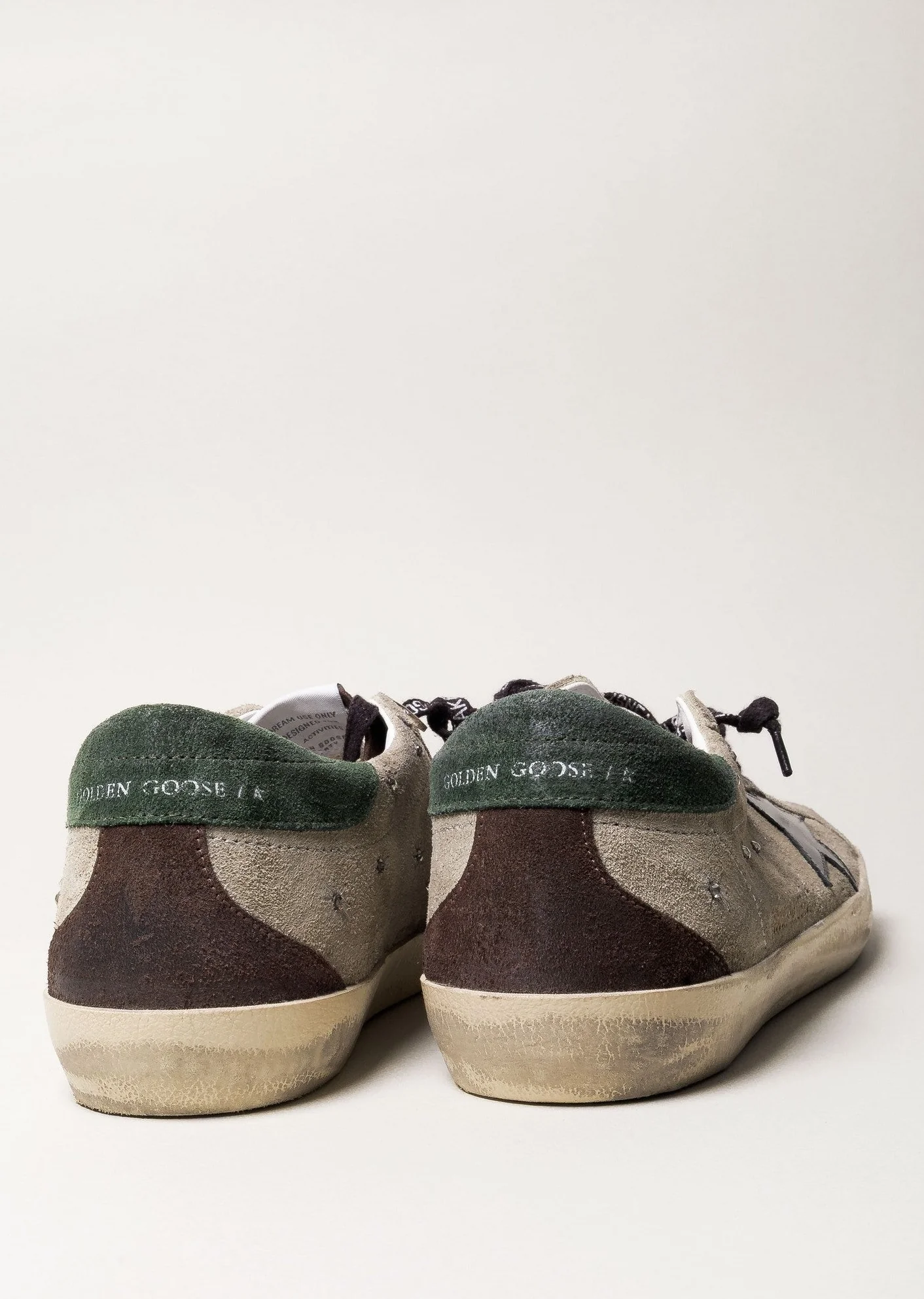 Tenis Golden Goose Super Star Suede Embroidery Laminated Star Hombre - Image 4