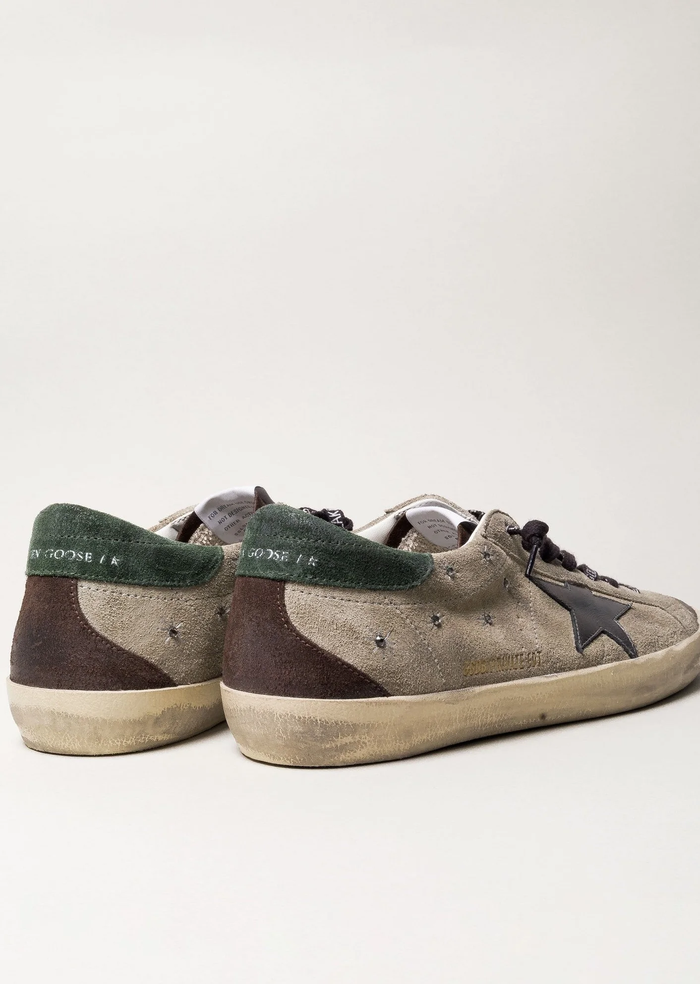 Tenis Golden Goose Super Star Suede Embroidery Laminated Star Hombre - Image 5