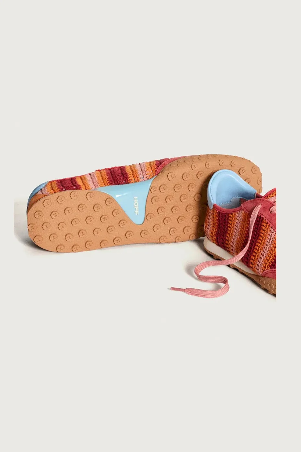 Tenis Hoff Bird Woven Coral Mujer - Image 4