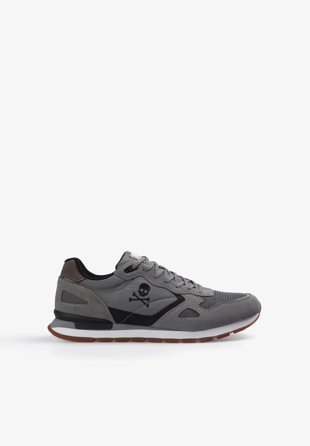 Tenis Scalpers Piel Calavera Hombre