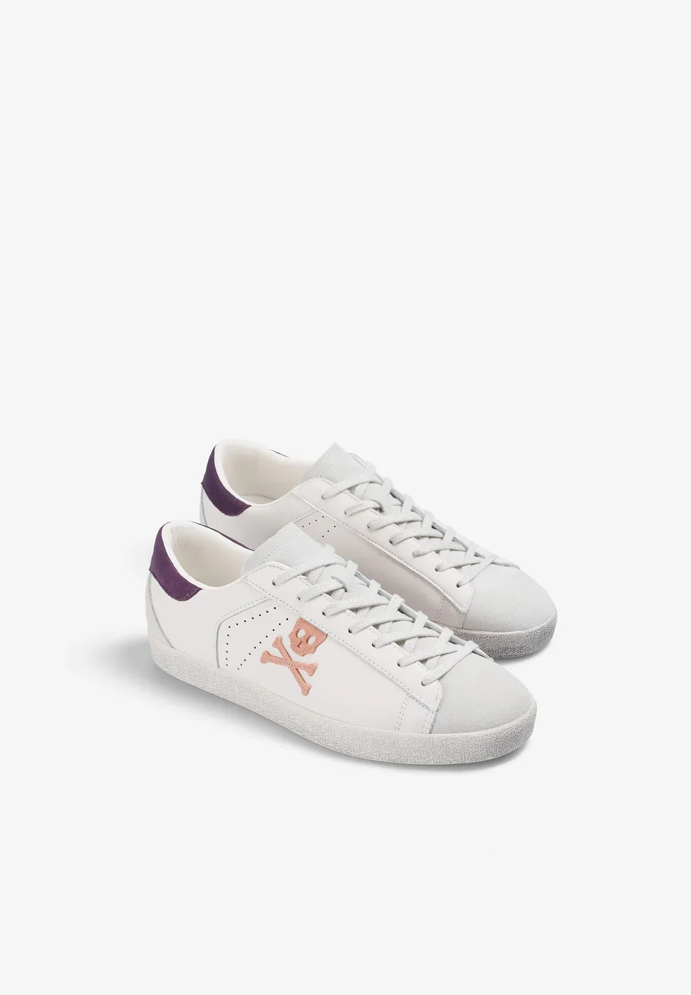 Tenis Scalpers Piel Calavera Mujer - Image 2