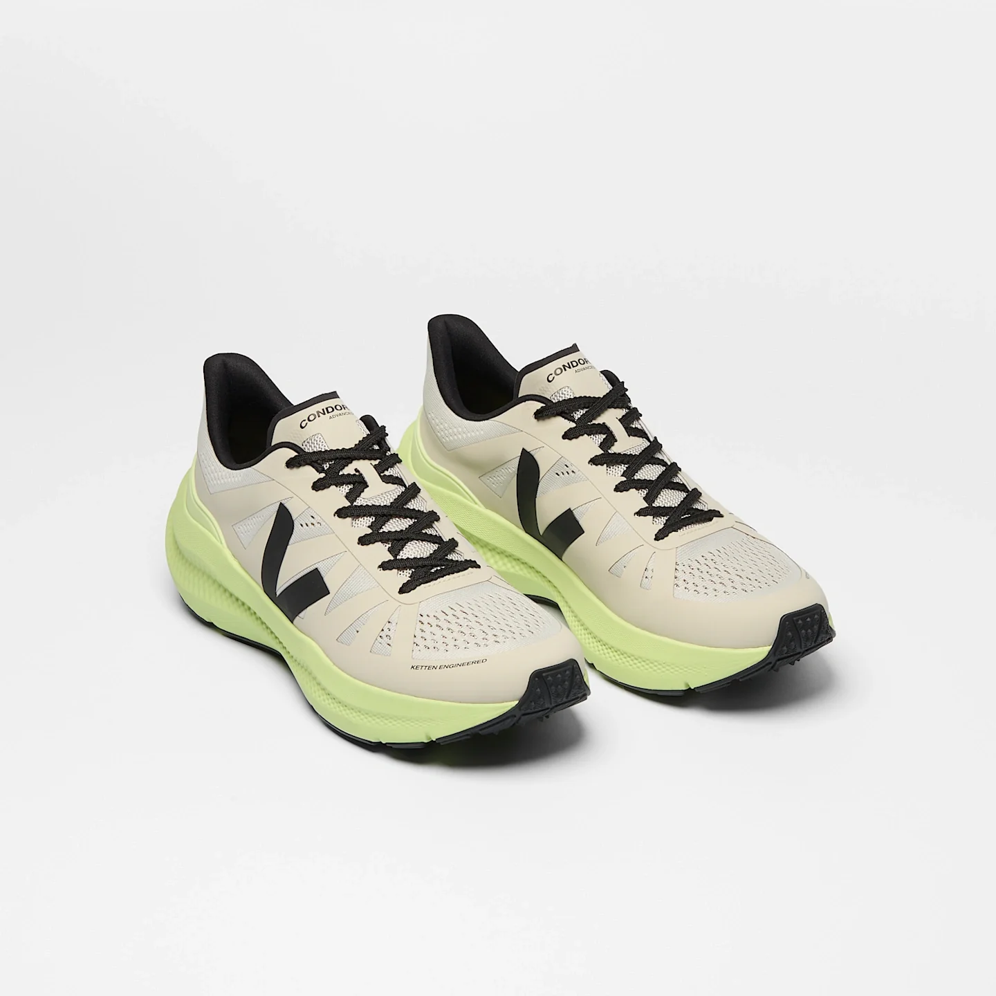 Tenis Veja De Hombre Condor 3 Advanced Engineered-Mesh Natural Limo - Image 2