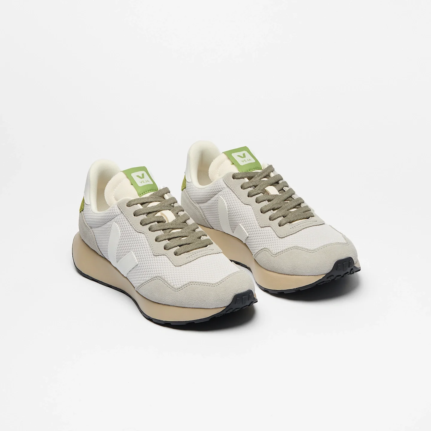 Tenis Veja De Hombre Paulistana Alveomesh Gris Claro Blanco Detox - Image 2