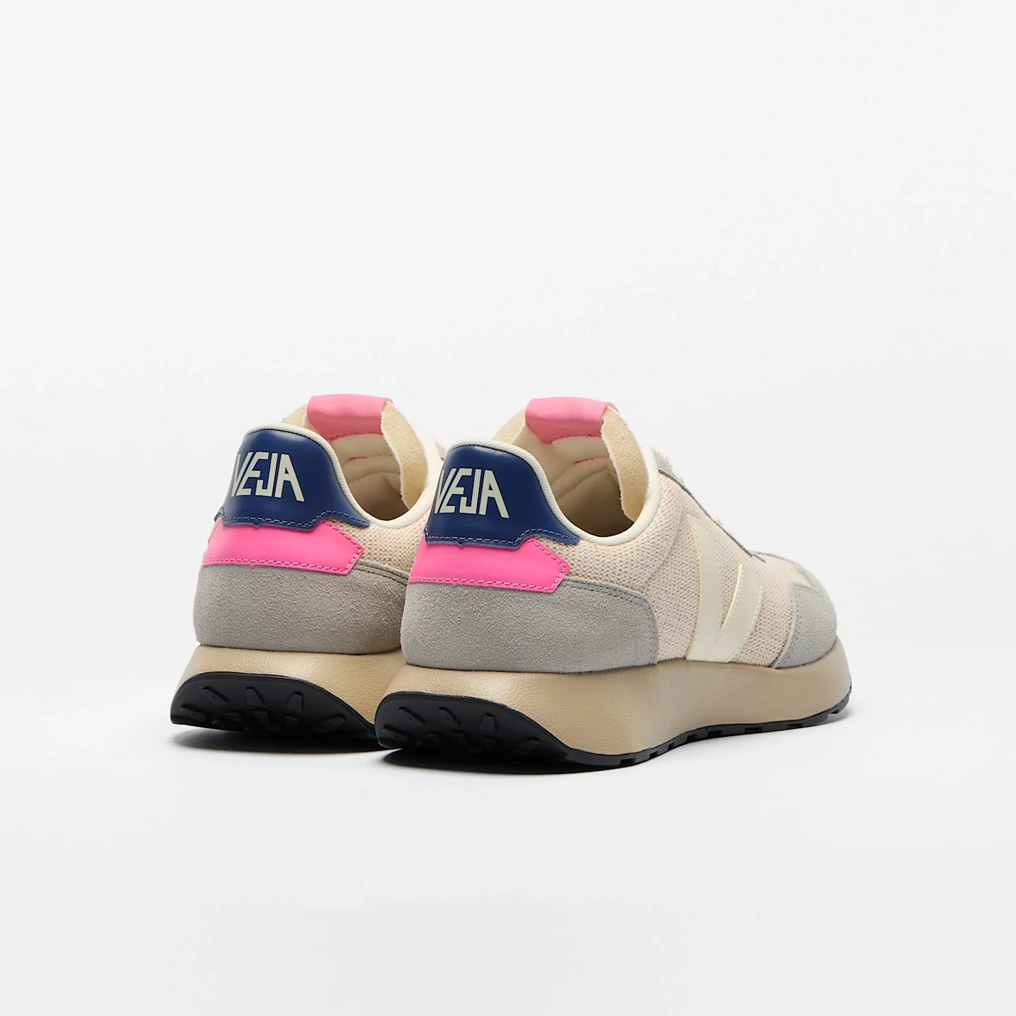 Tenis Veja De Mujer Paulistana J-Mesh Anacardo Oxford Gris - Image 3