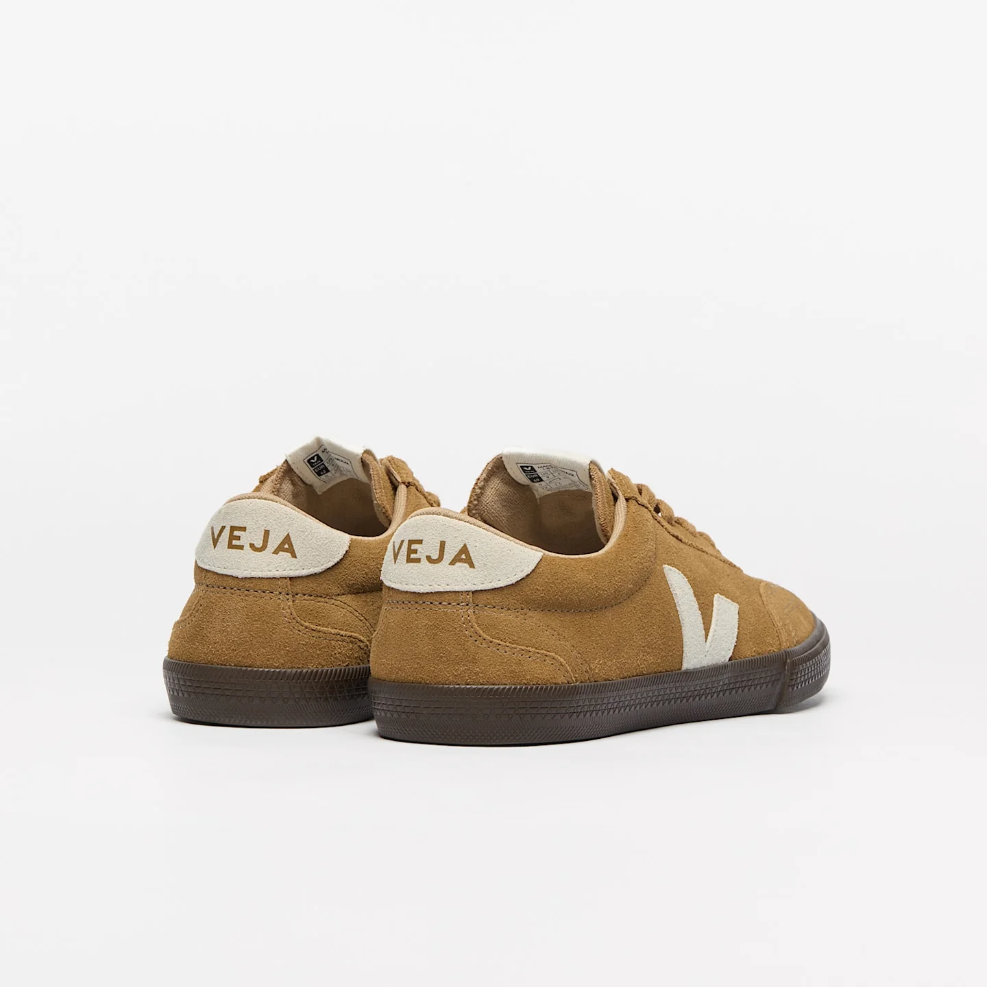 Tenis Veja De Mujer Volley Suede Tent Natural Eagle - Image 3