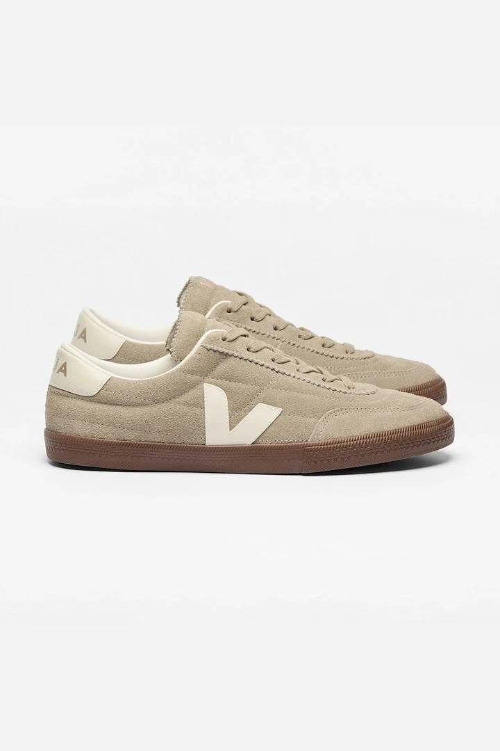 Tenis Veja Hombre Panenka Suede Taupe Pierre Bark