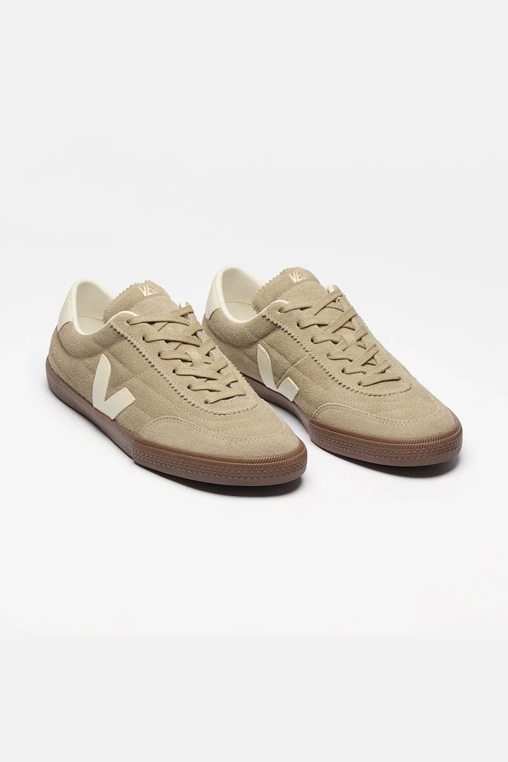 Tenis Veja De Mujer Panenka Suede Taupe Pierre Bark - Image 2