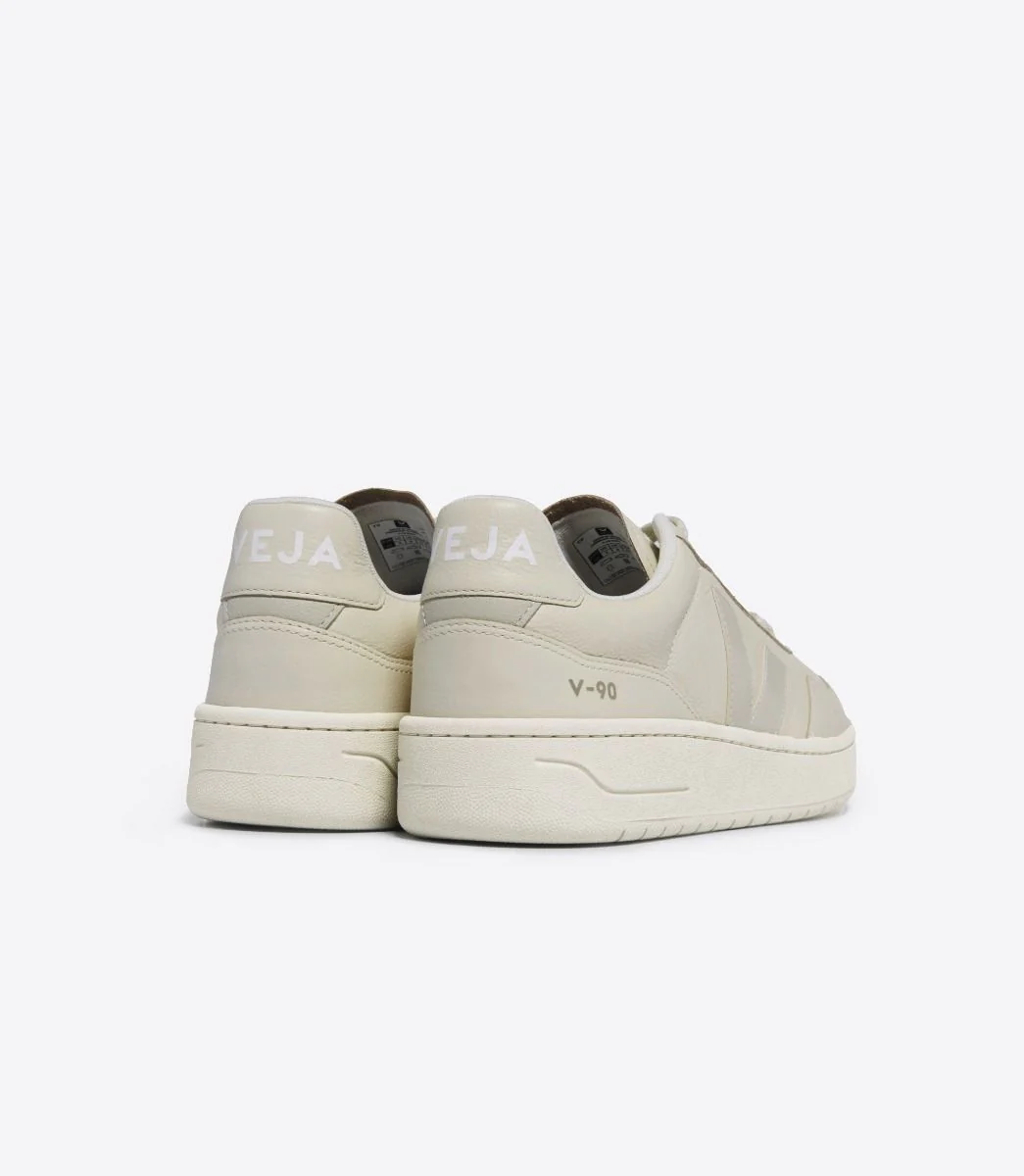 Tenis Veja De Mujer V-90 Ot Leather Cashew - Image 3
