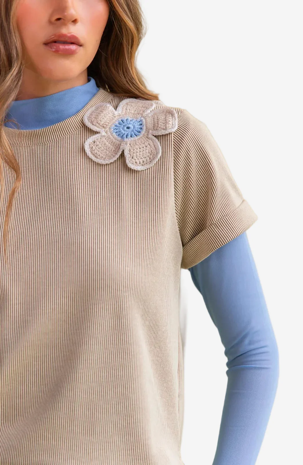 T-Shirt Daisy Sand