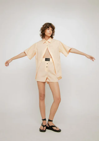 Camisa Leticia Color Peach - Image 2