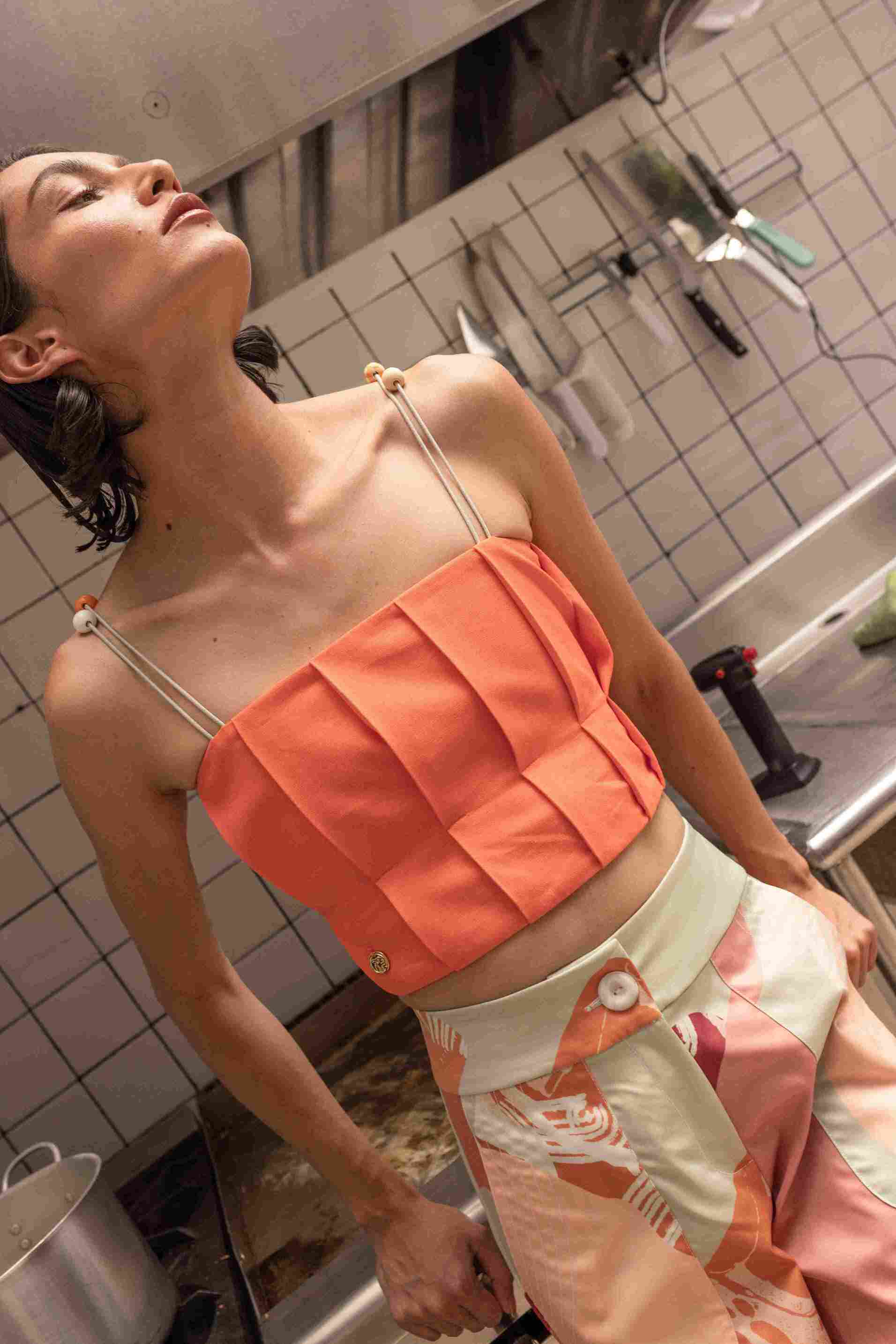 Top Lucidum Naranja - Image 3