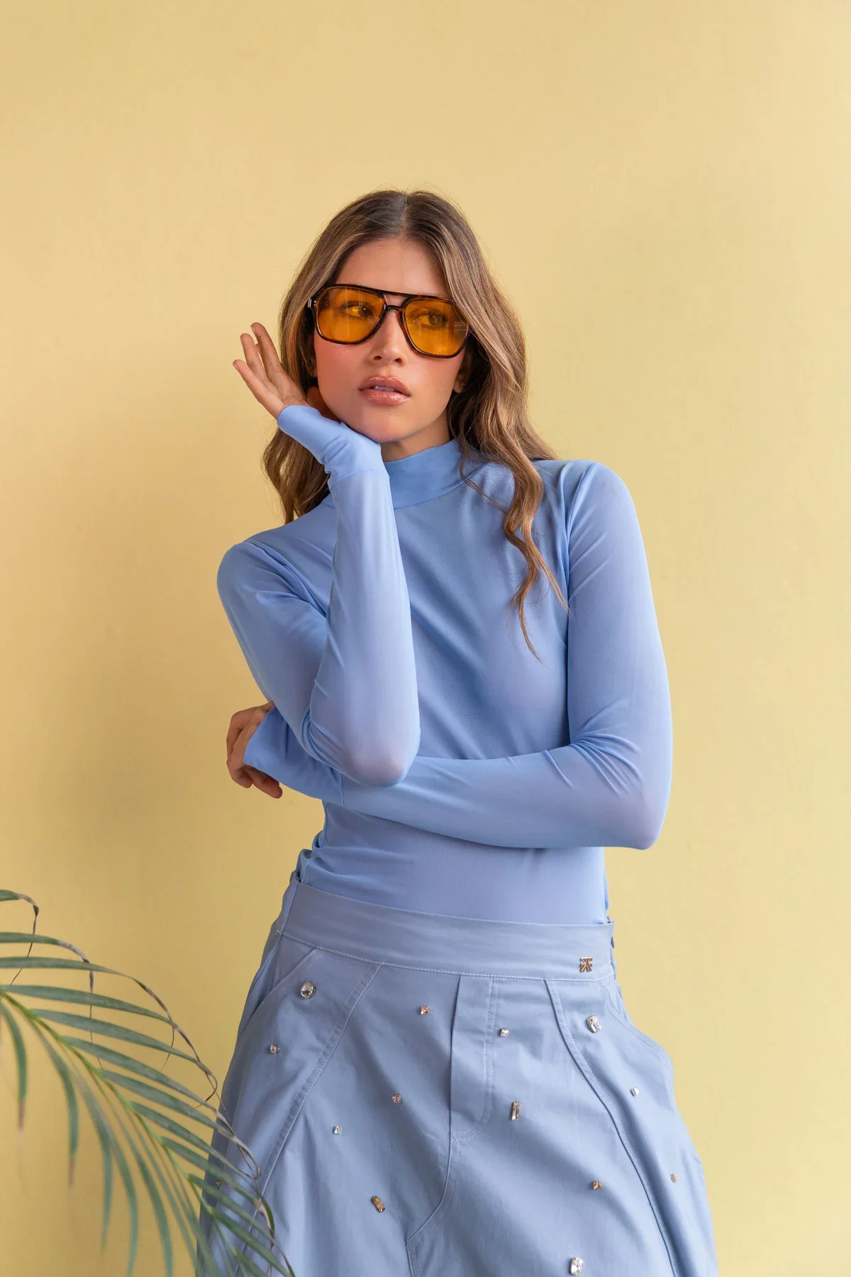 Top Mesh Blue Sky - Image 2