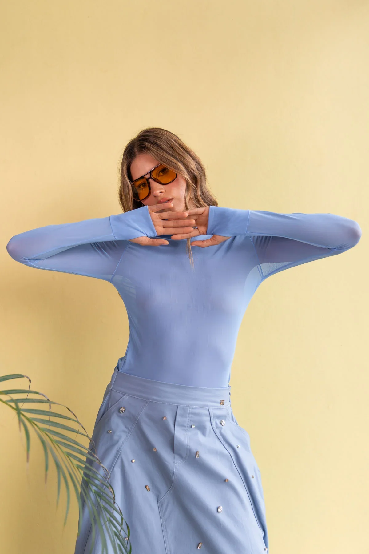 Top Mesh Blue Sky - Image 4