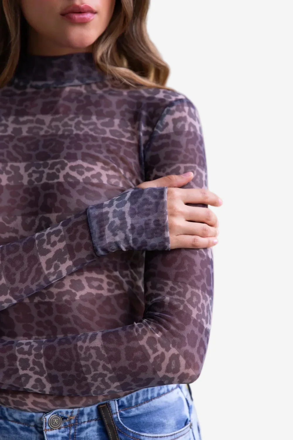 Top Mesh Wild Military - Image 4