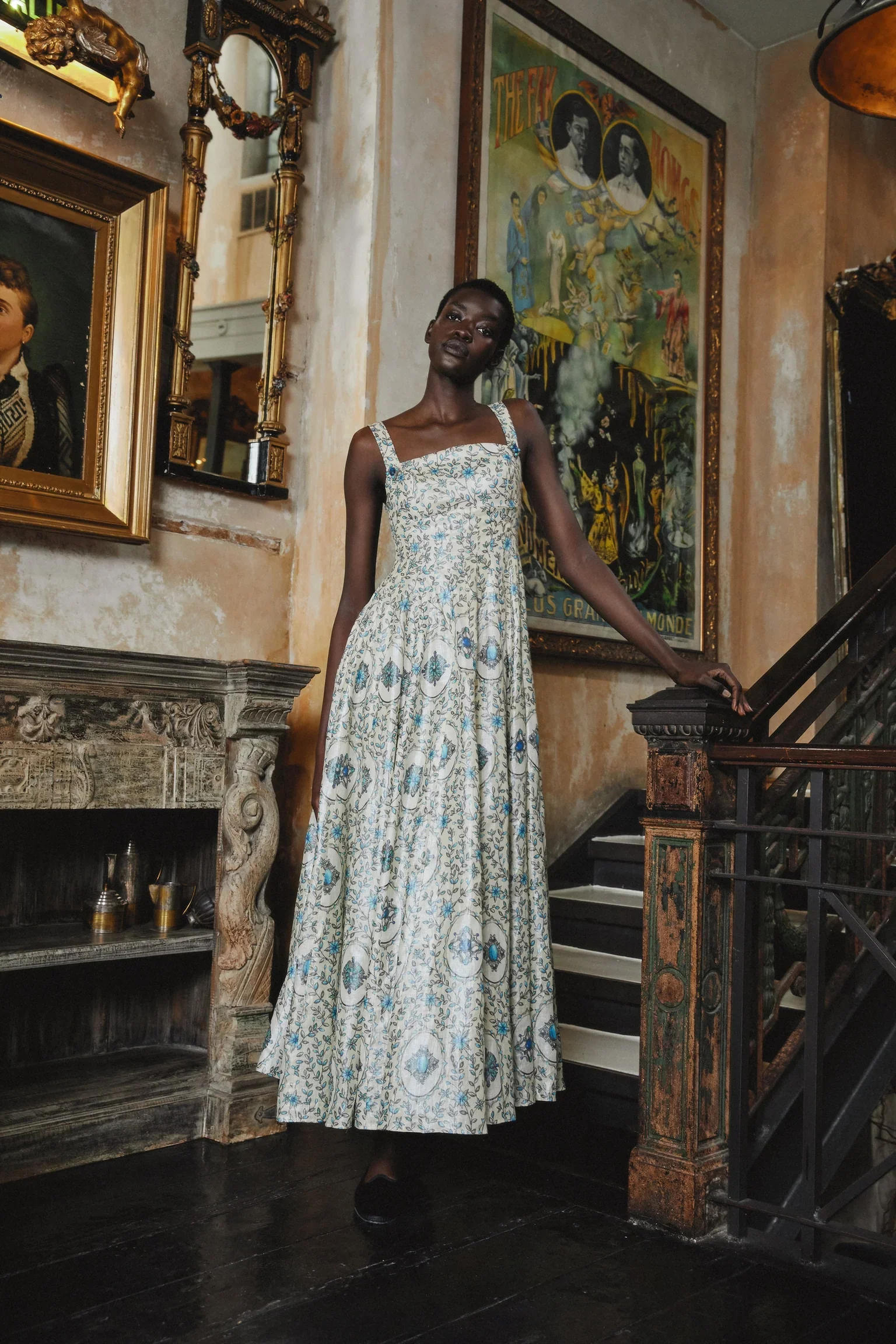 Vestido  Aguamarina Platero - Image 3