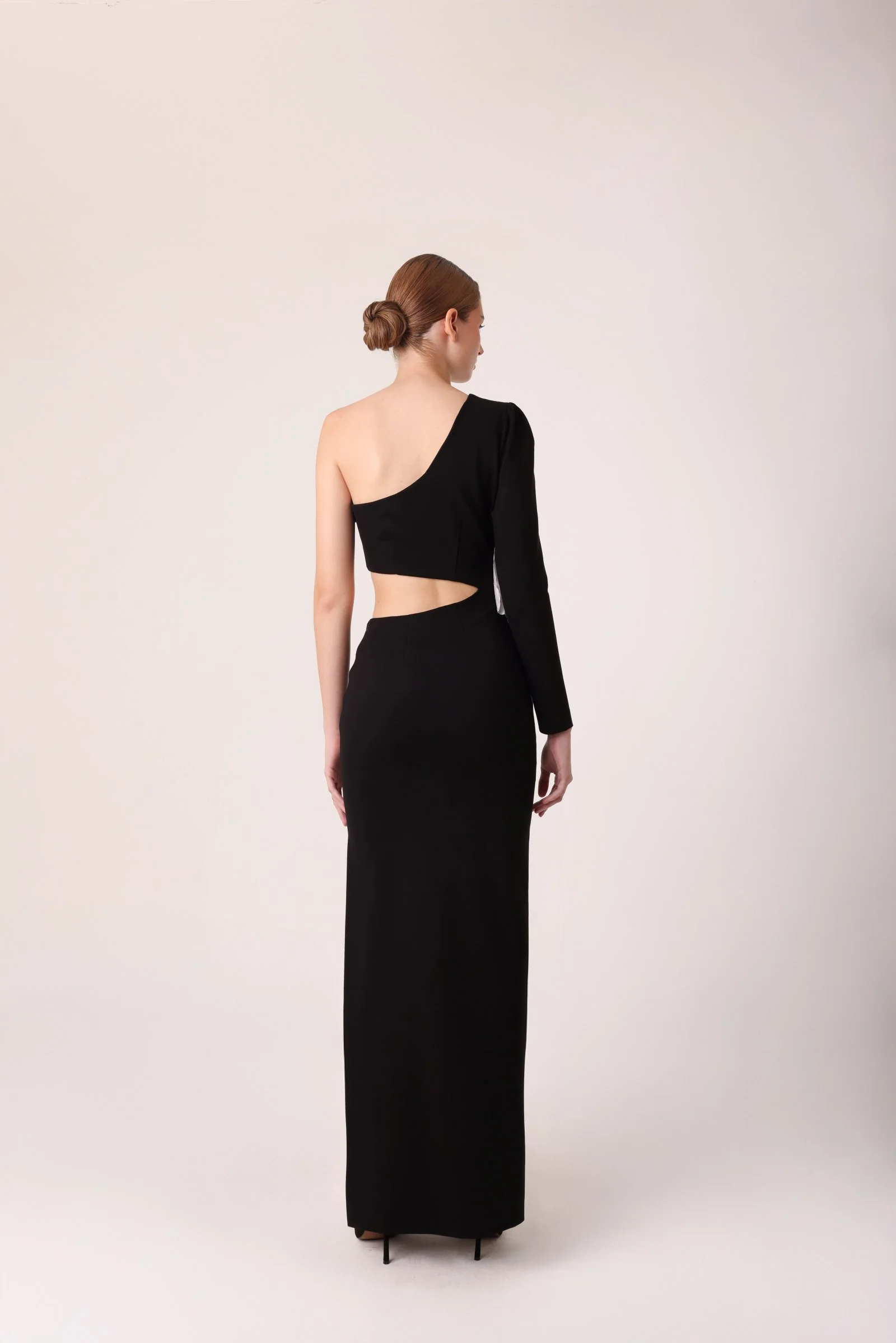 Maxi Vestido Azalea Negroivory - Image 3