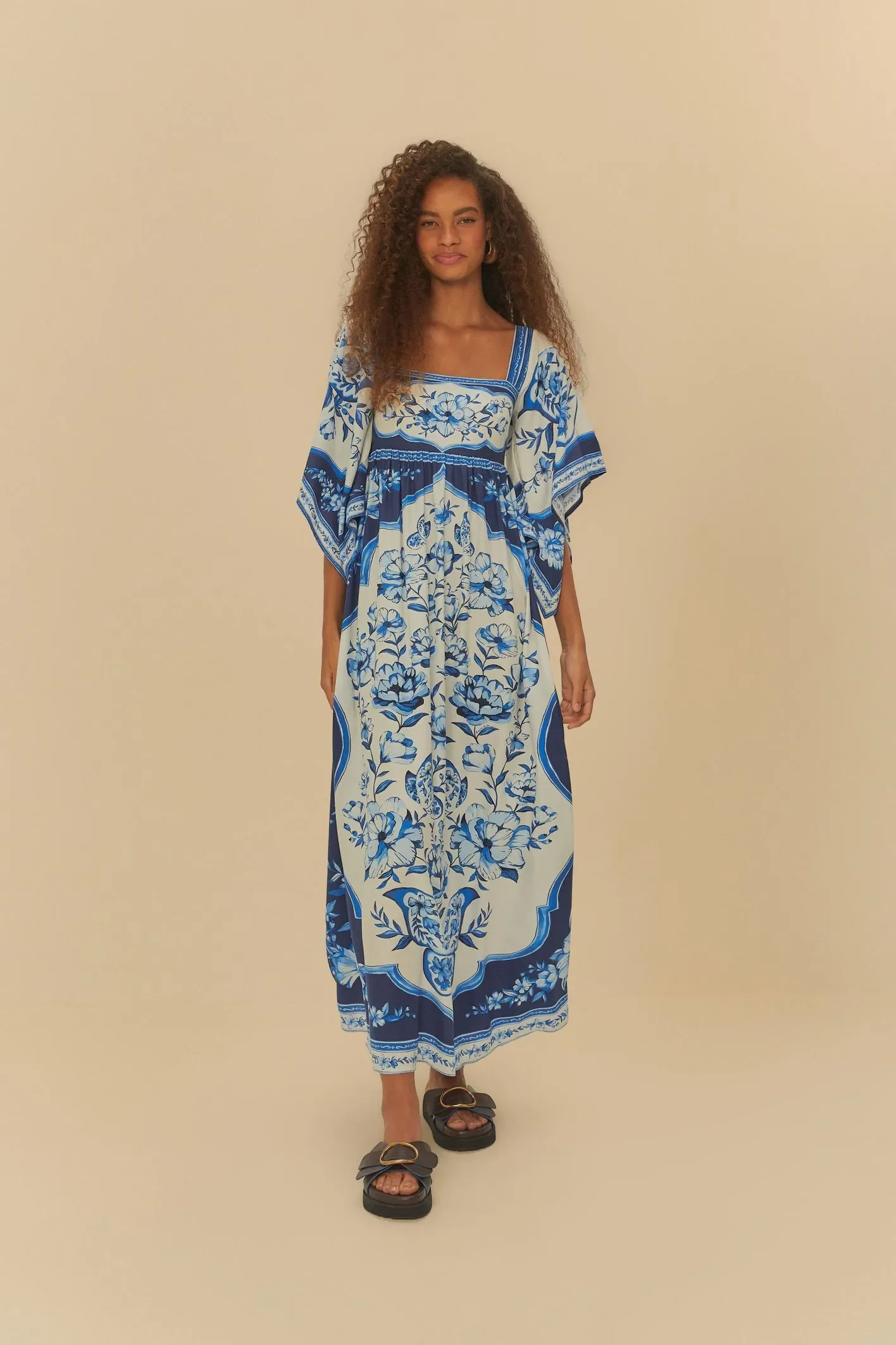 Vestido Jardim De Porcelana